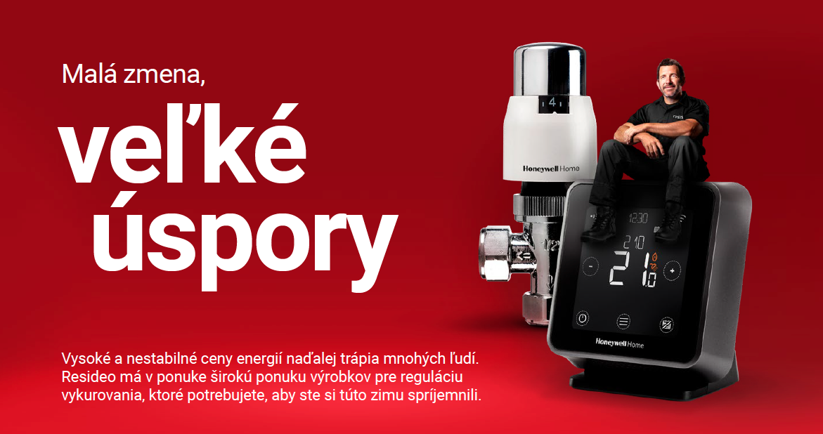 Muž sediaci na veľkom termostate T6