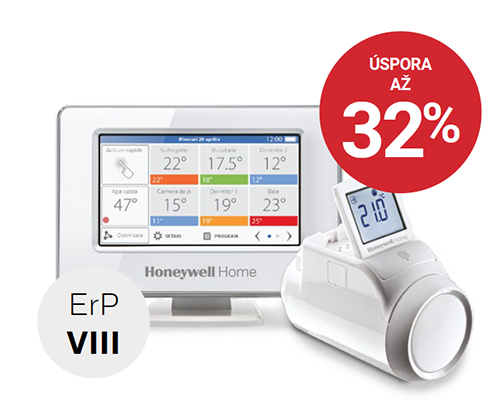 Evohome inteligentná zónová regulácia + elektronické hlavice HR92