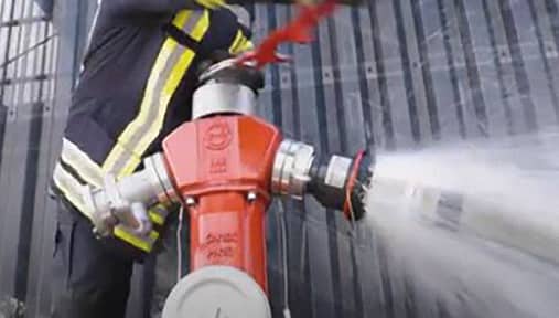 Wasserentnahme Hydrant Feuerwehr